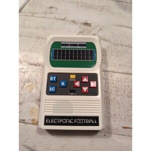 Basic Fun Retro Electronic Football Handheld Game, One Size - White Tested Works